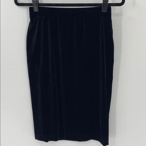 Liz Claiborne Womens Small Black Crushed Velvet Whimsigoth Fairy Grunge‎ Velour